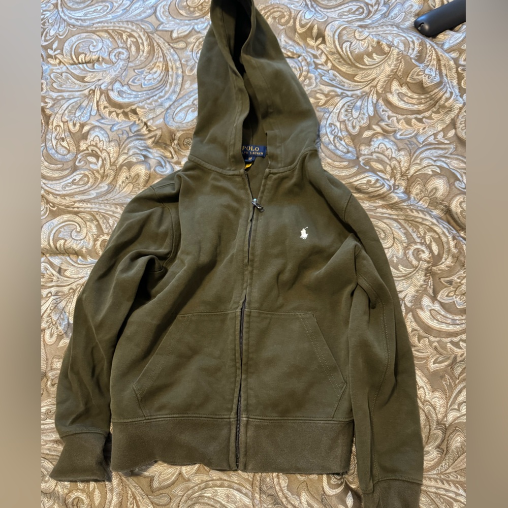 Big boys green Ralph Lauren two piece set
